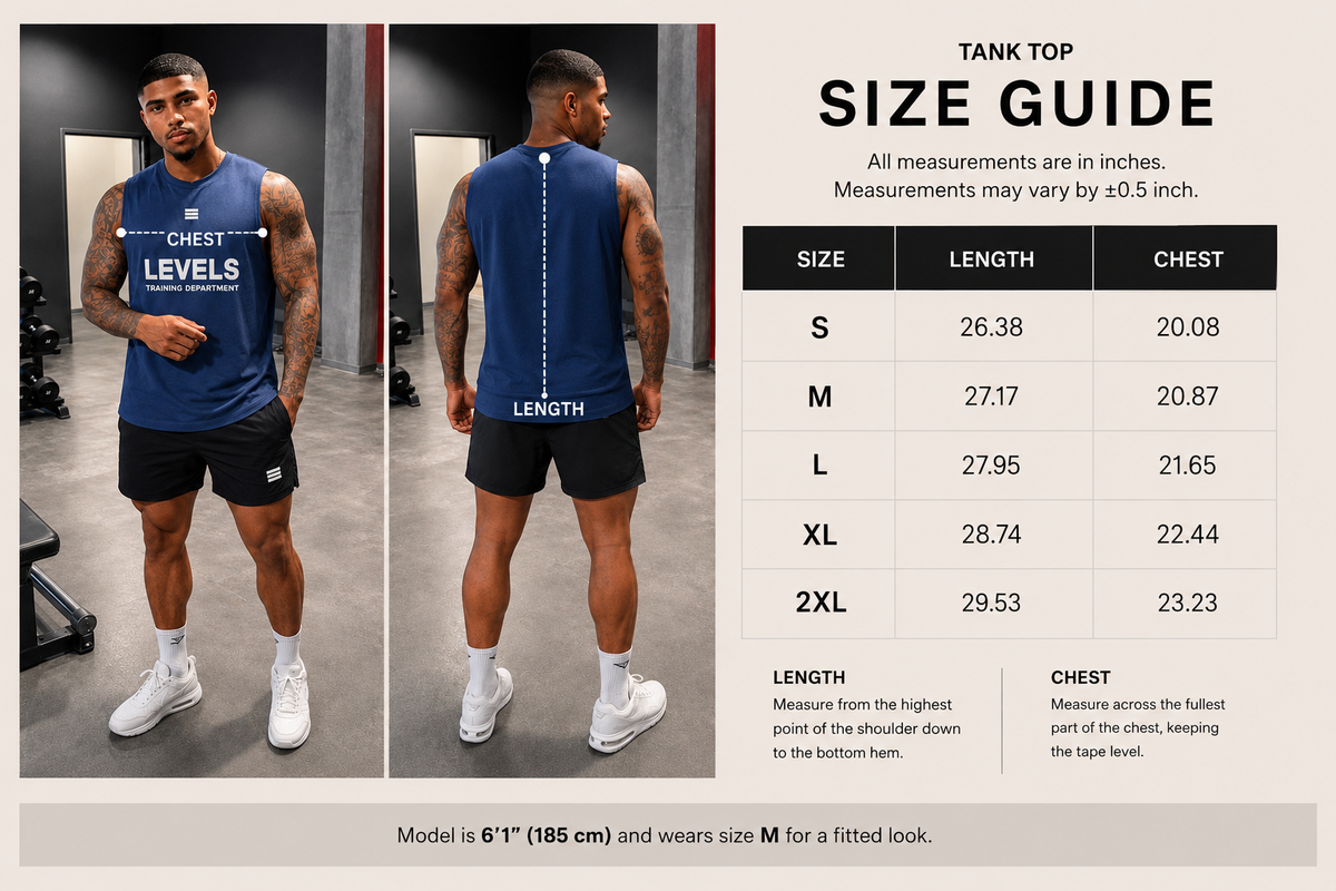Evolve Tank Vest in 6 colours