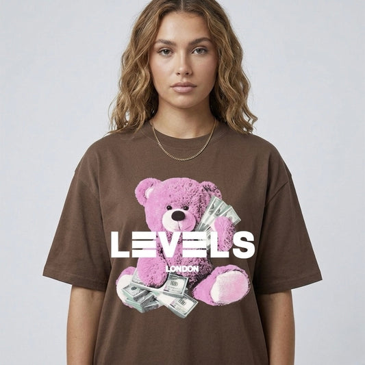 The Money Bear Oversized T-shirt in four colours