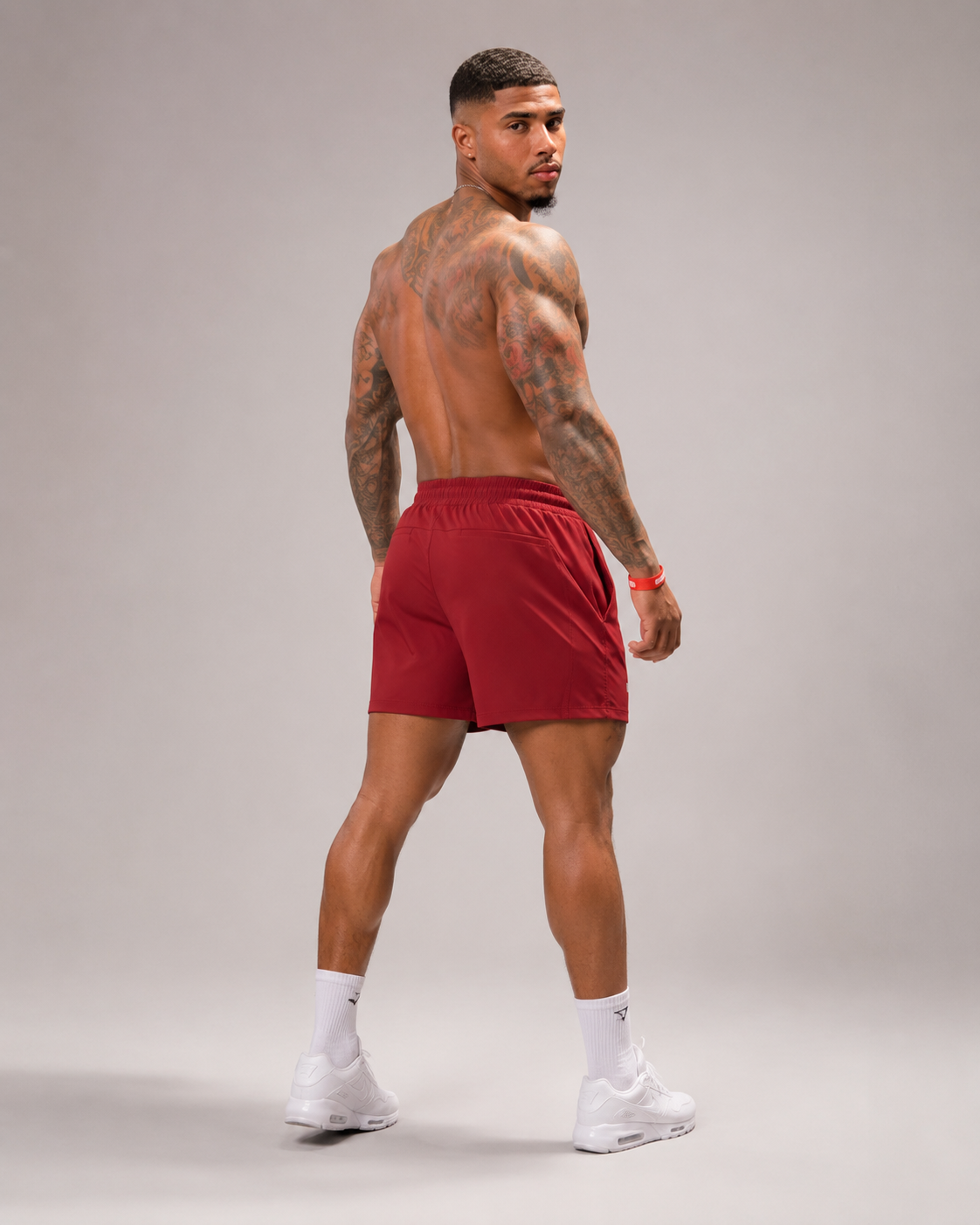 Surge performance shorts Red