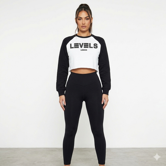 The Raglan Crop sweatshirt