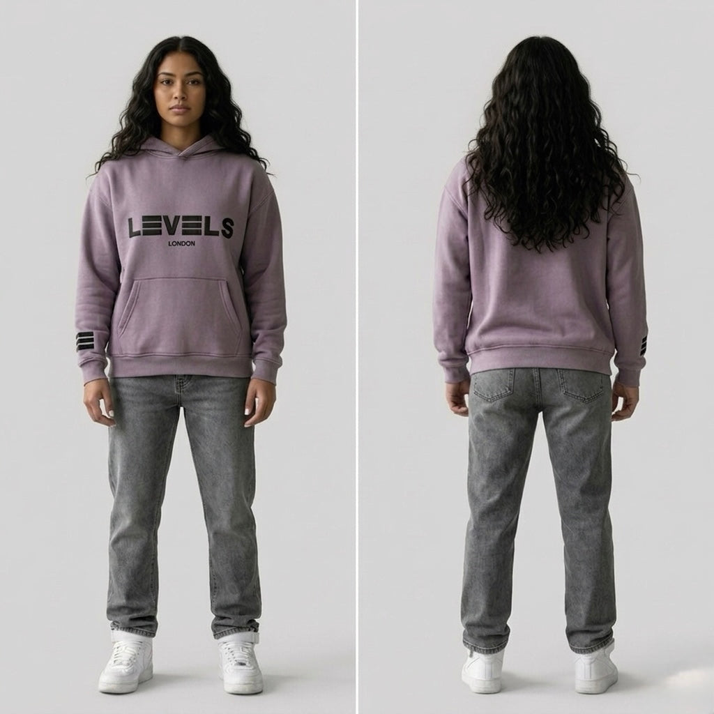 Oversized The Bloc Fleece Hoodie in two colours