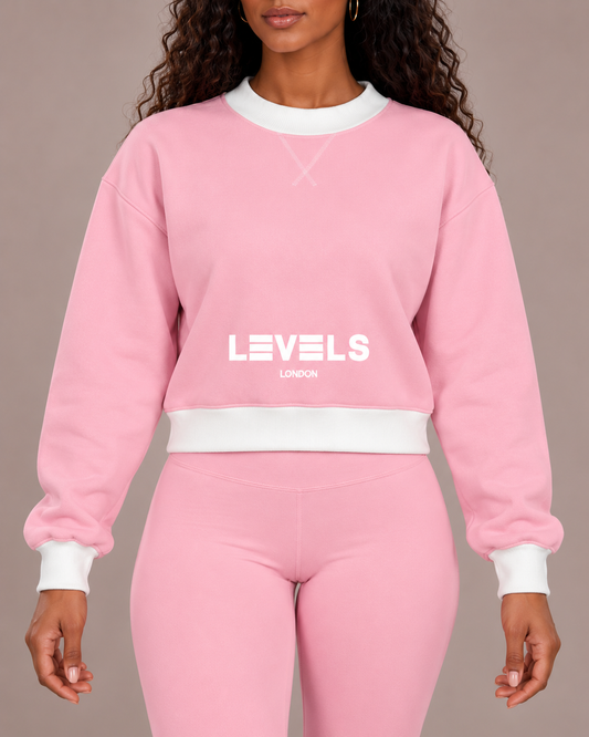 Mock neck sweatshirt