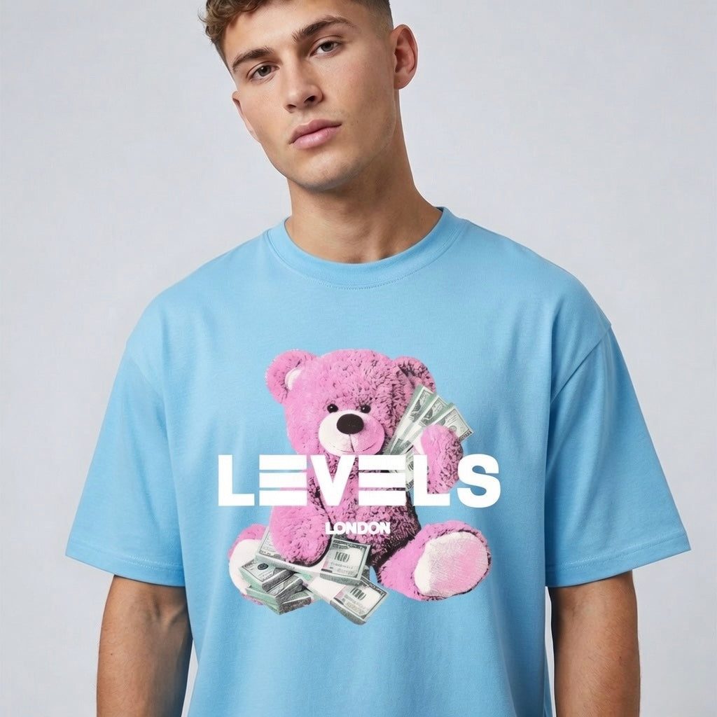 The Money Bear Oversized T-shirt in four colours