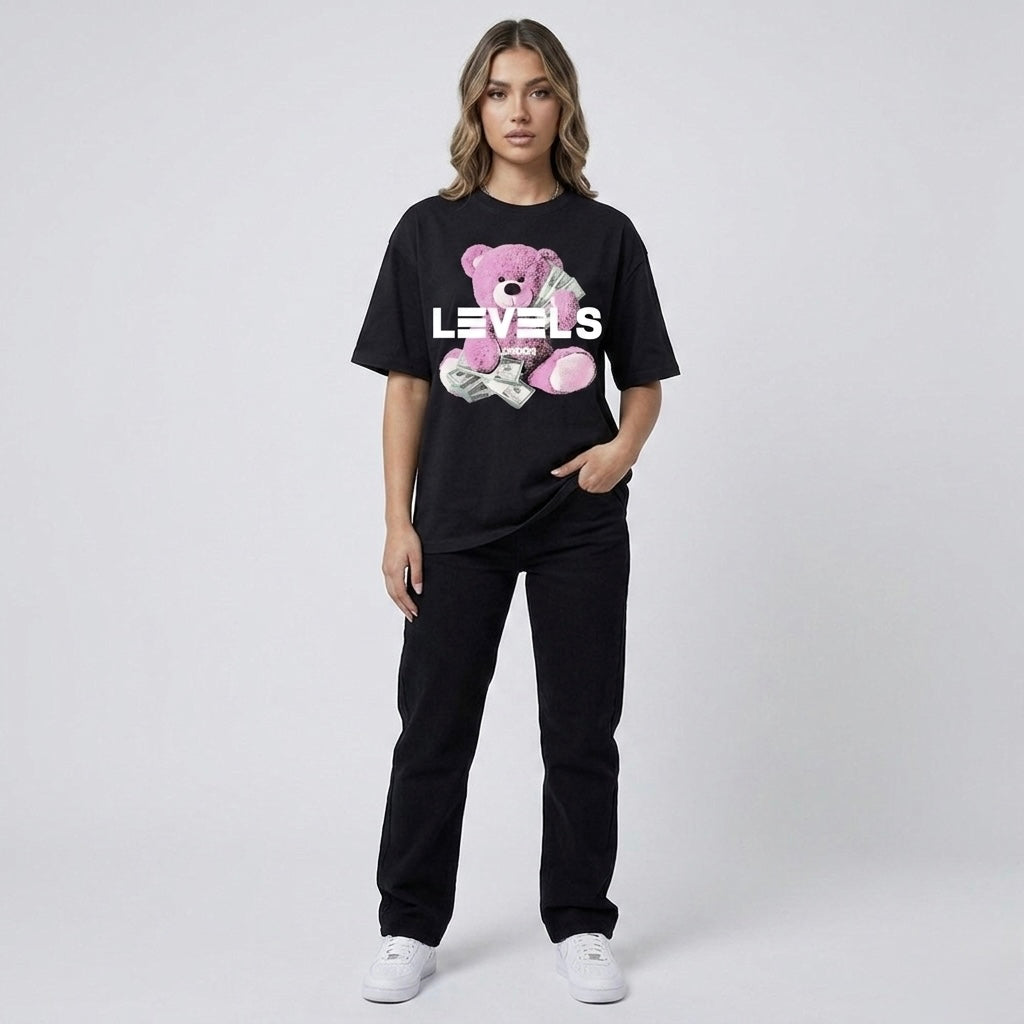 The Money Bear Oversized T-shirt in four colours