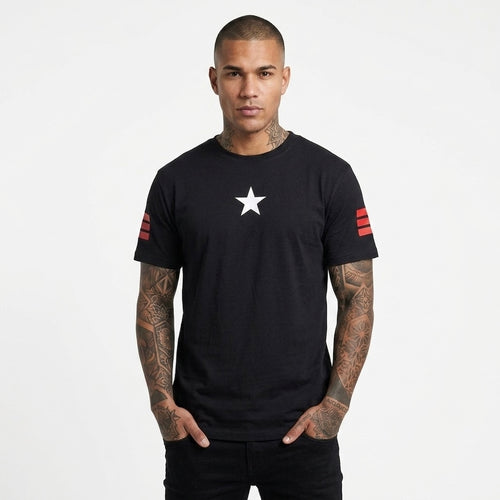 Red Collection Star Oversized T-shirt