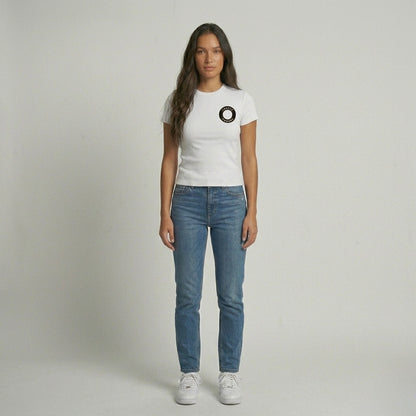 Orb Bodycon Crewneck T-Shirt in four colours