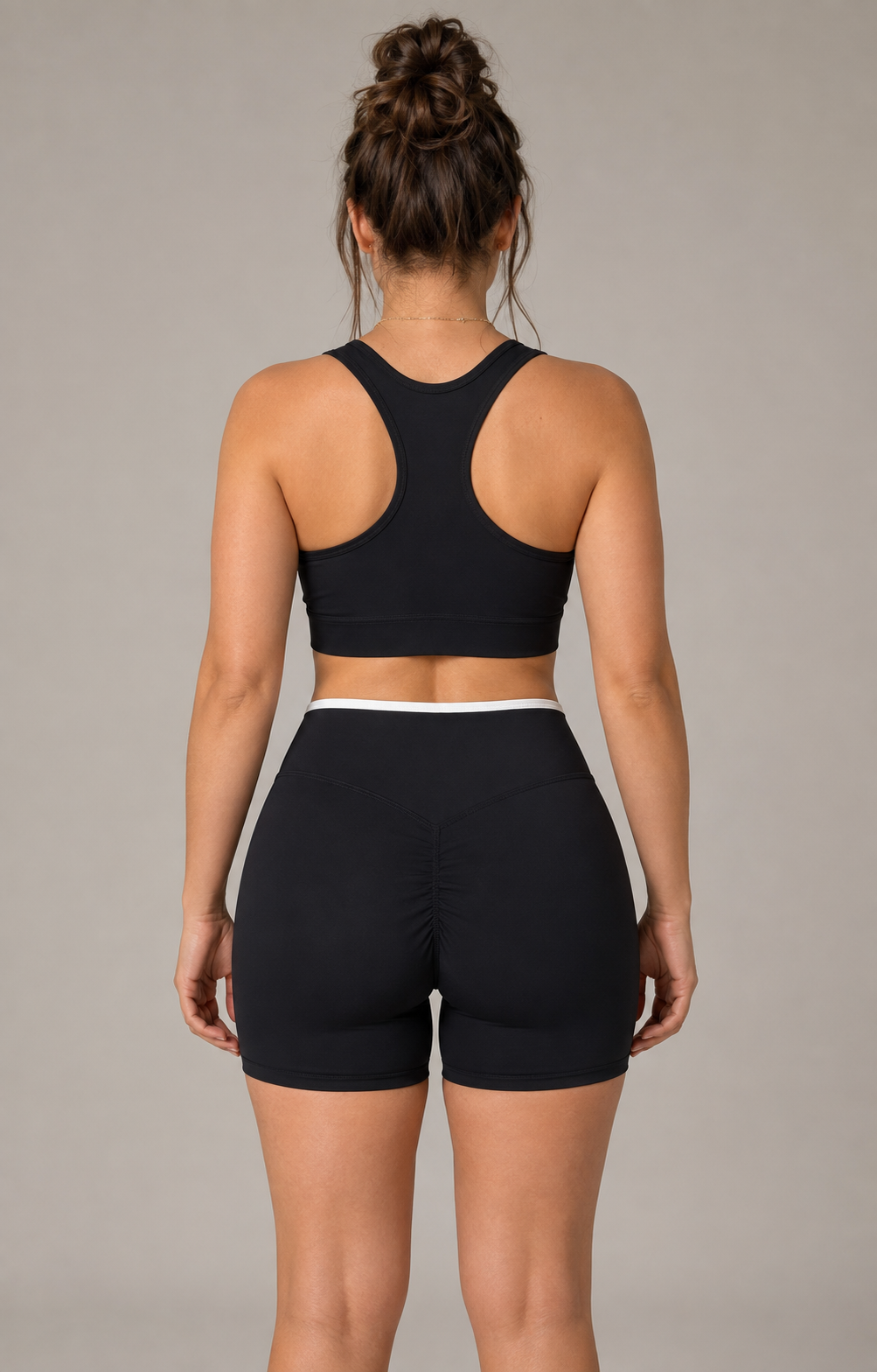Contrast Edit Sports Vest & Shorts Set in 2 colours