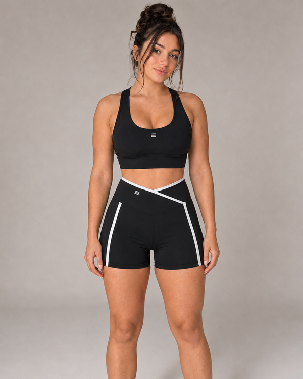 Contrast Edit Sports Vest & Shorts Set in 2 colours