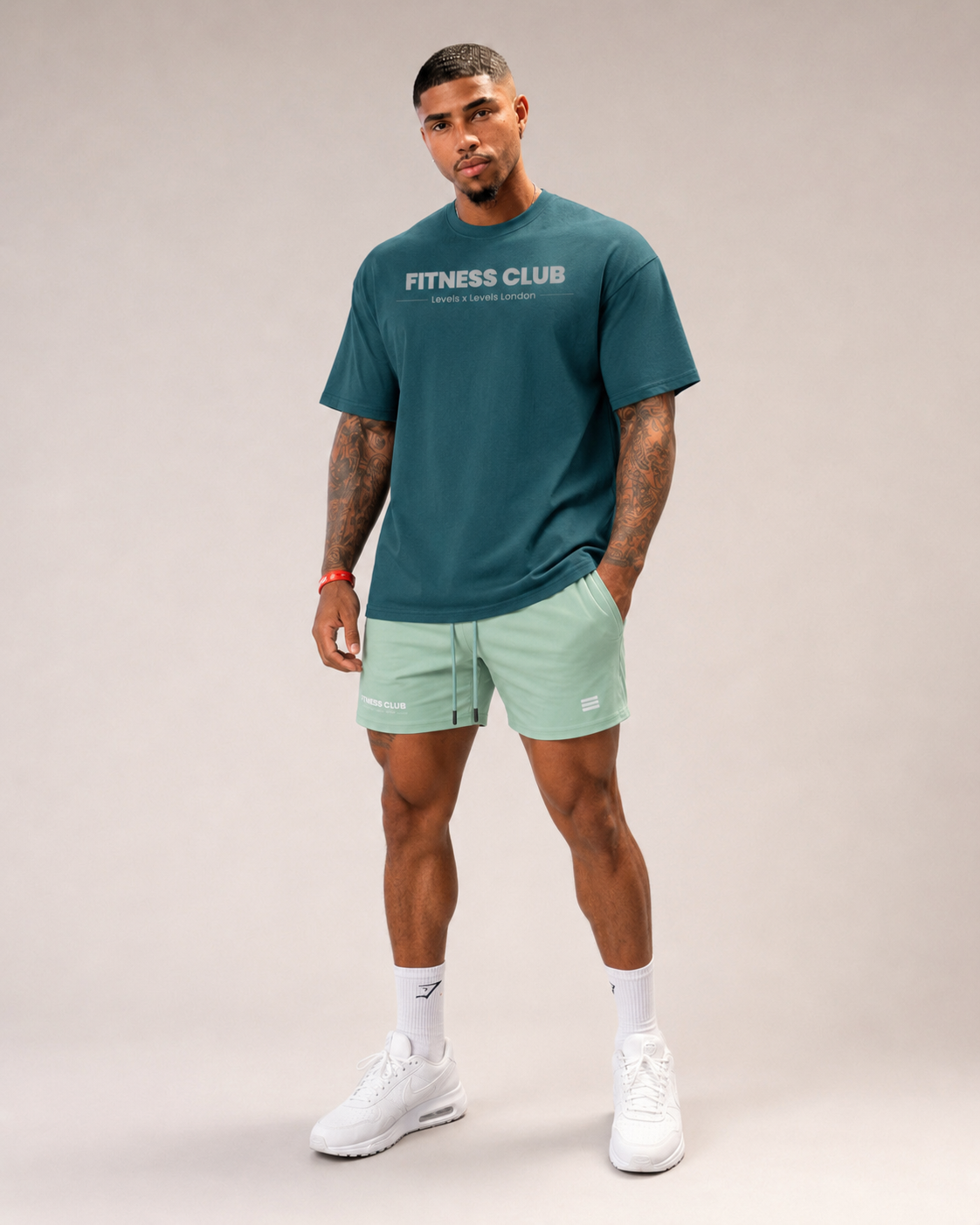 Surge performance shorts in Mint Green