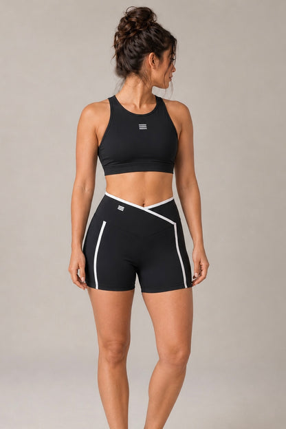 Contrast Edit Shorts