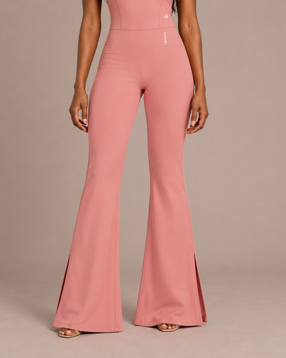 Essential Halter Neck Flared Jumpsuit in 2 colours