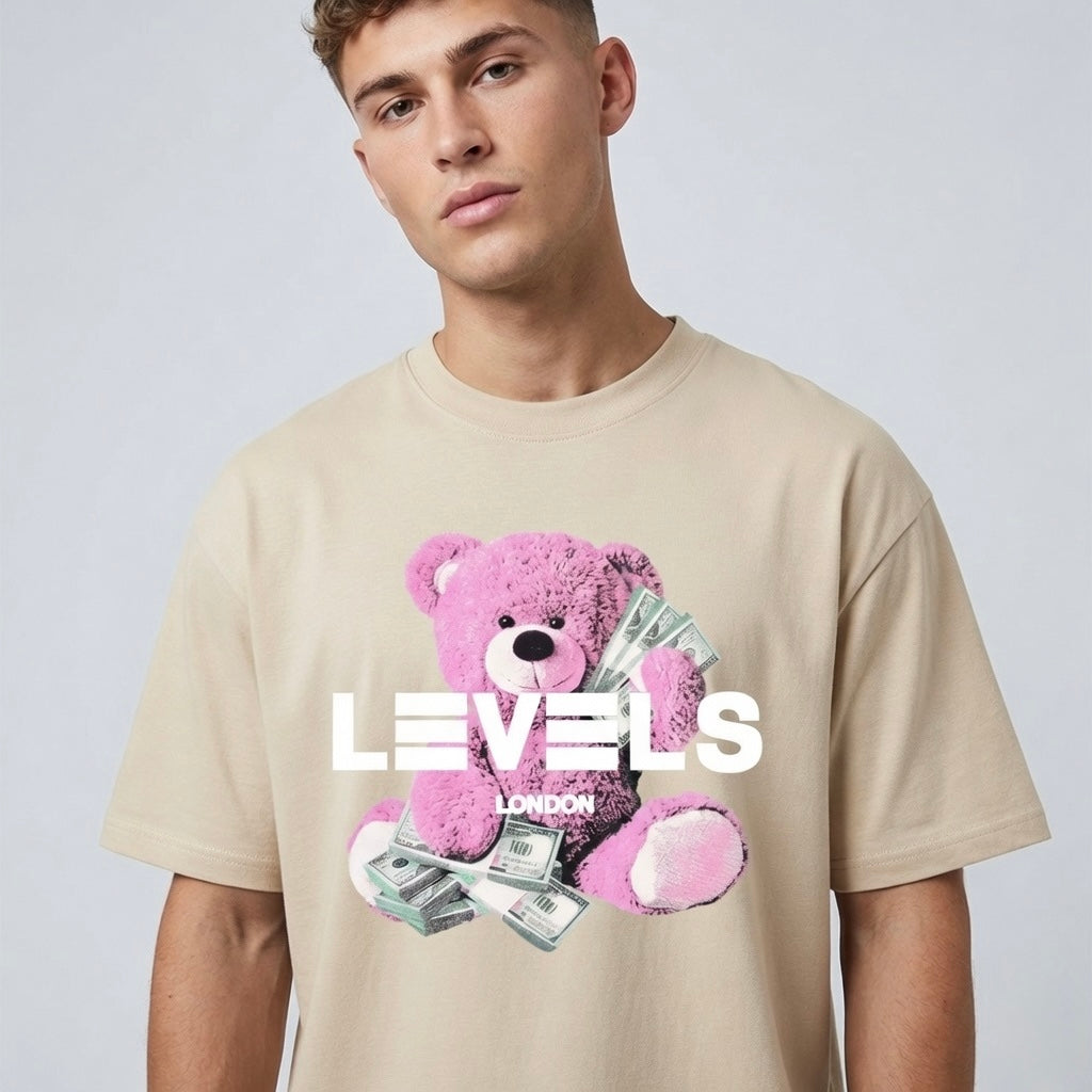 The Money Bear Oversized T-shirt in four colours