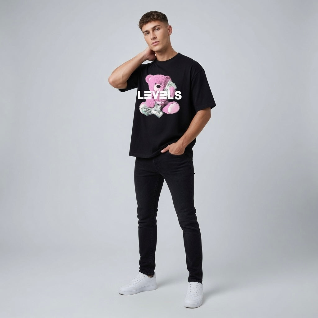 The Money Bear Oversized T-shirt in four colours