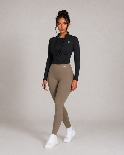 Full zip lightweight sports jacket