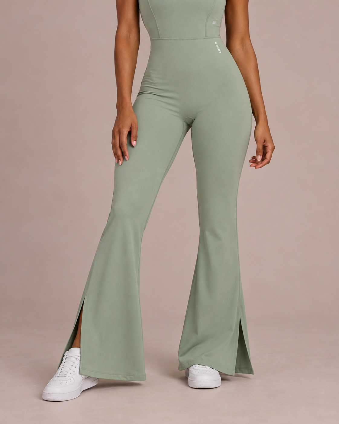 Essential Halter Neck Flared Jumpsuit in 2 colours