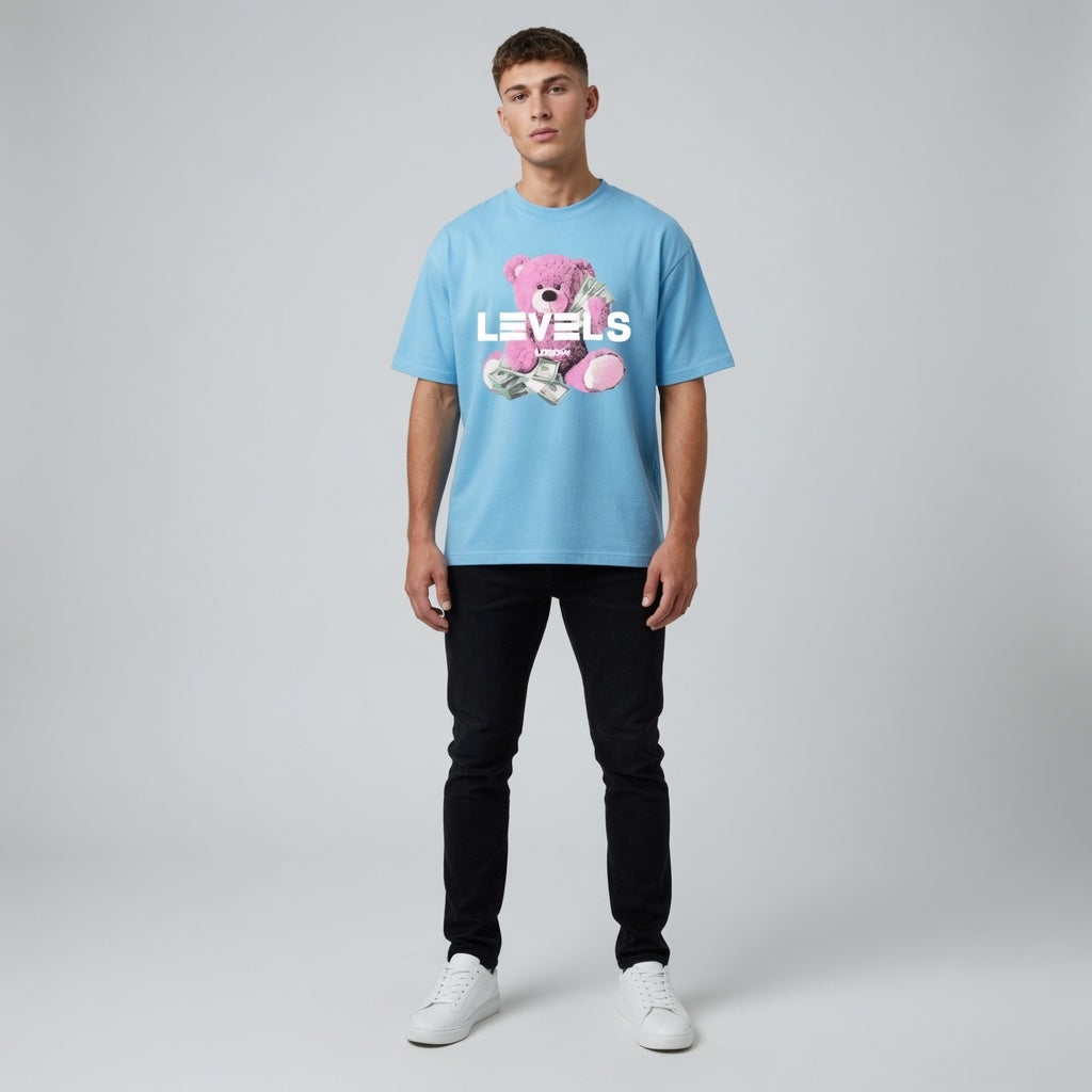 The Money Bear Oversized T-shirt in four colours