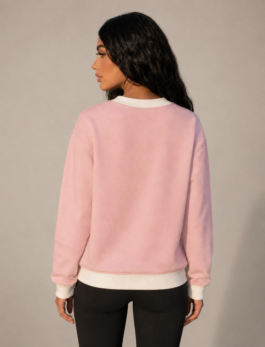 Mock neck sweatshirt