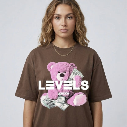 The Money Bear Oversized T-shirt in four colours