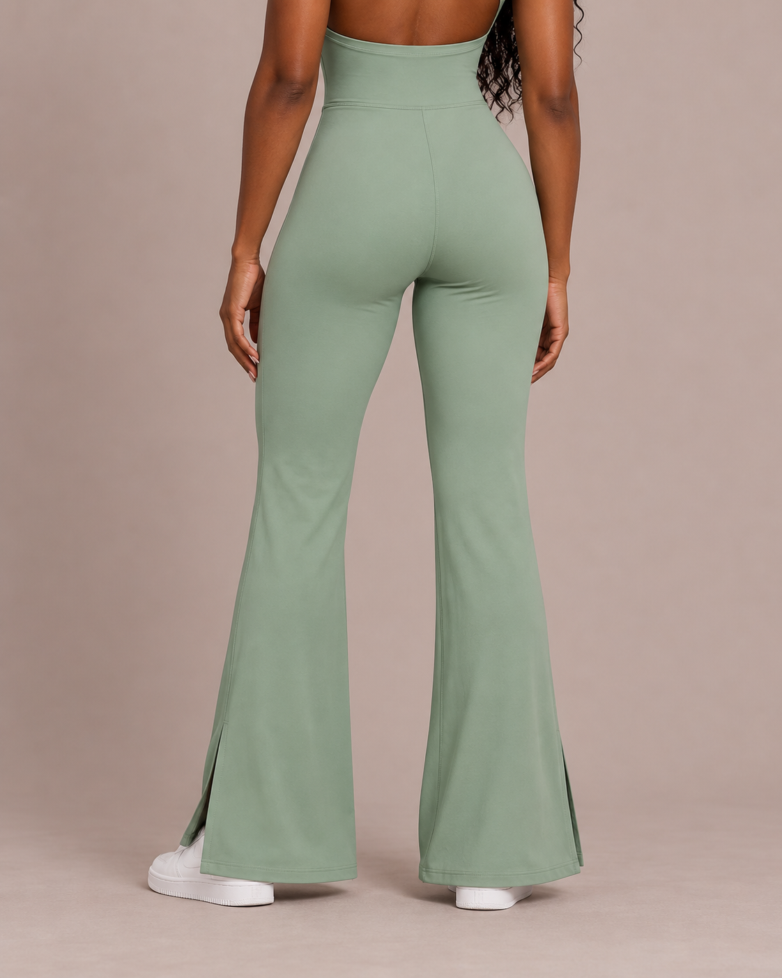Essential Halter Neck Flared Jumpsuit in 2 colours