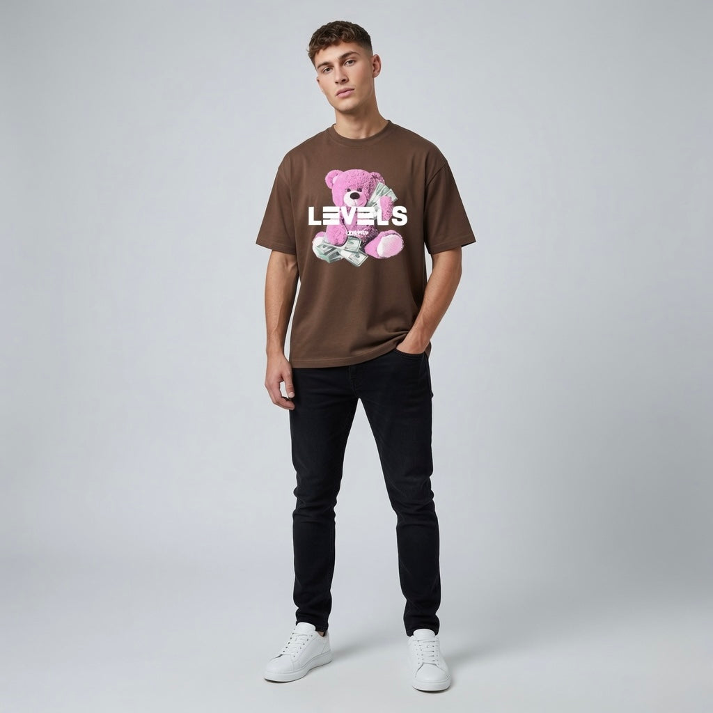 The Money Bear Oversized T-shirt in four colours