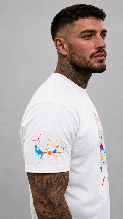 Paint Splash T-shirt available in two colours