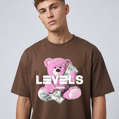 The Money Bear Oversized T-shirt in four colours