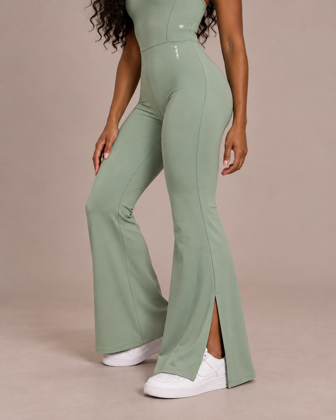 Essential Halter Neck Flared Jumpsuit in 2 colours