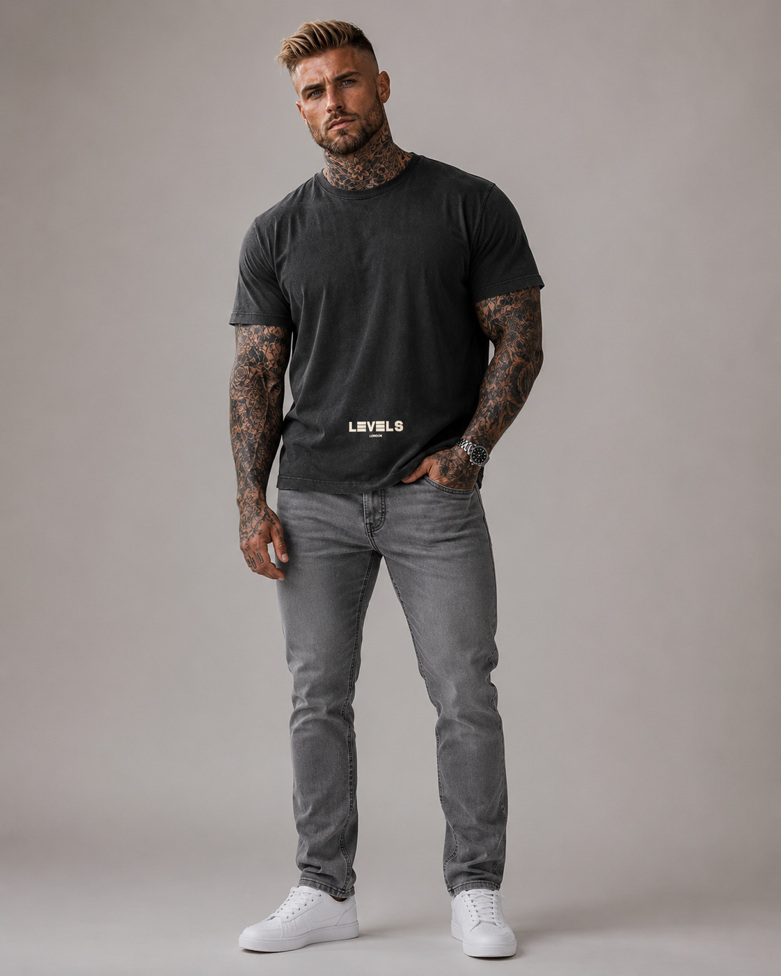 Palm Distressed T-shirt