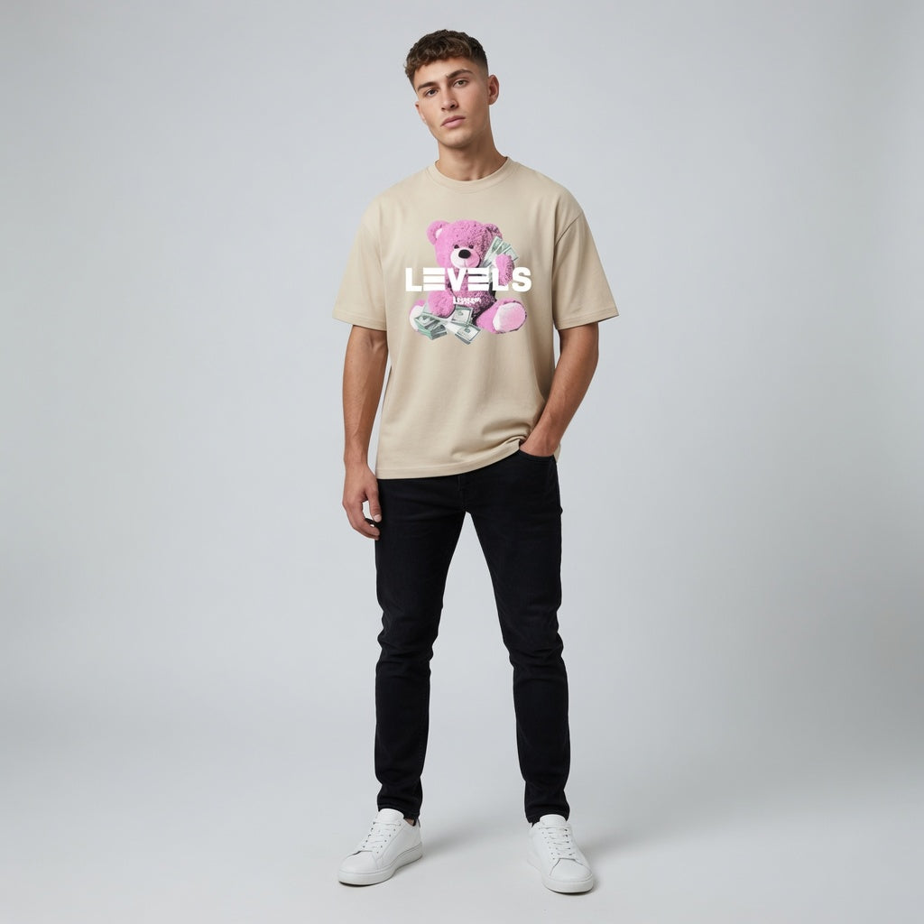 The Money Bear Oversized T-shirt in four colours