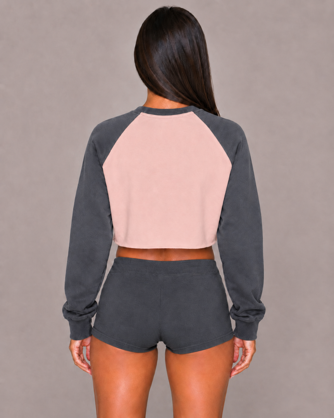 The Raglan Crop sweatshirt in three colours