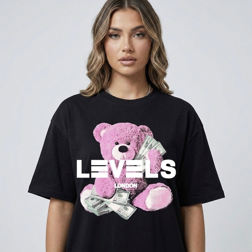 The Money Bear Oversized T-shirt in four colours