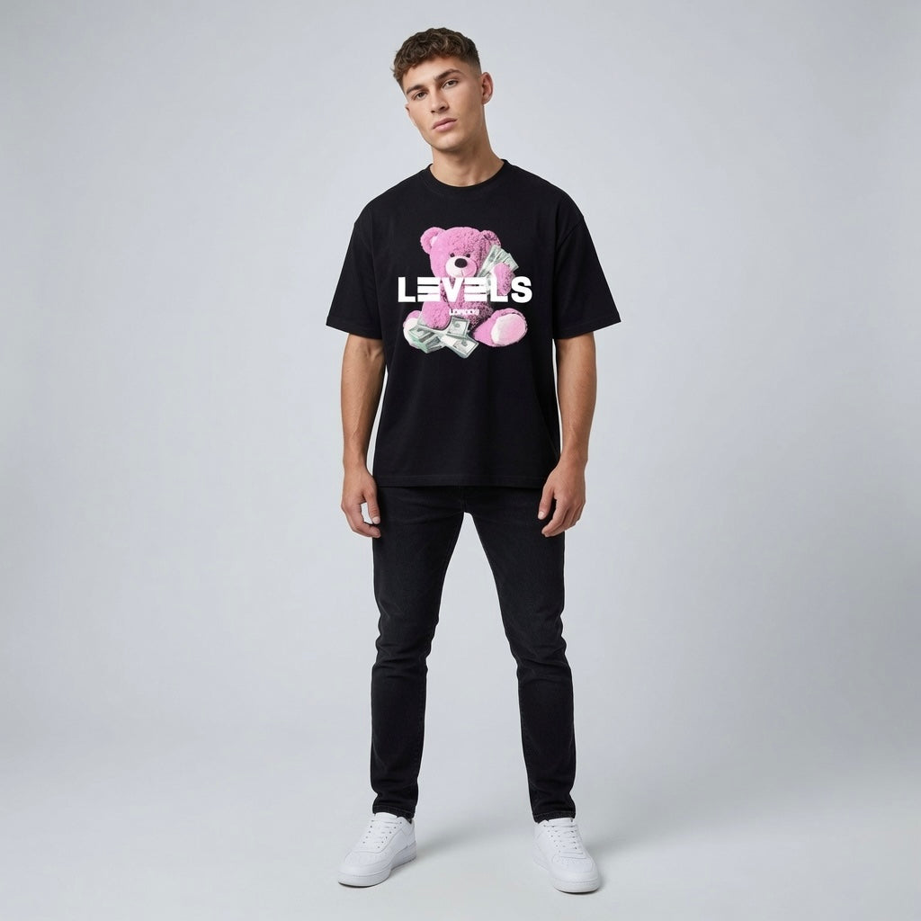The Money Bear Oversized T-shirt in four colours