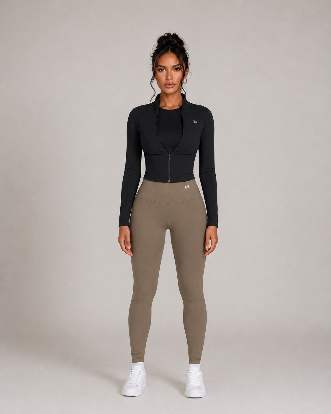Full zip lightweight sports jacket