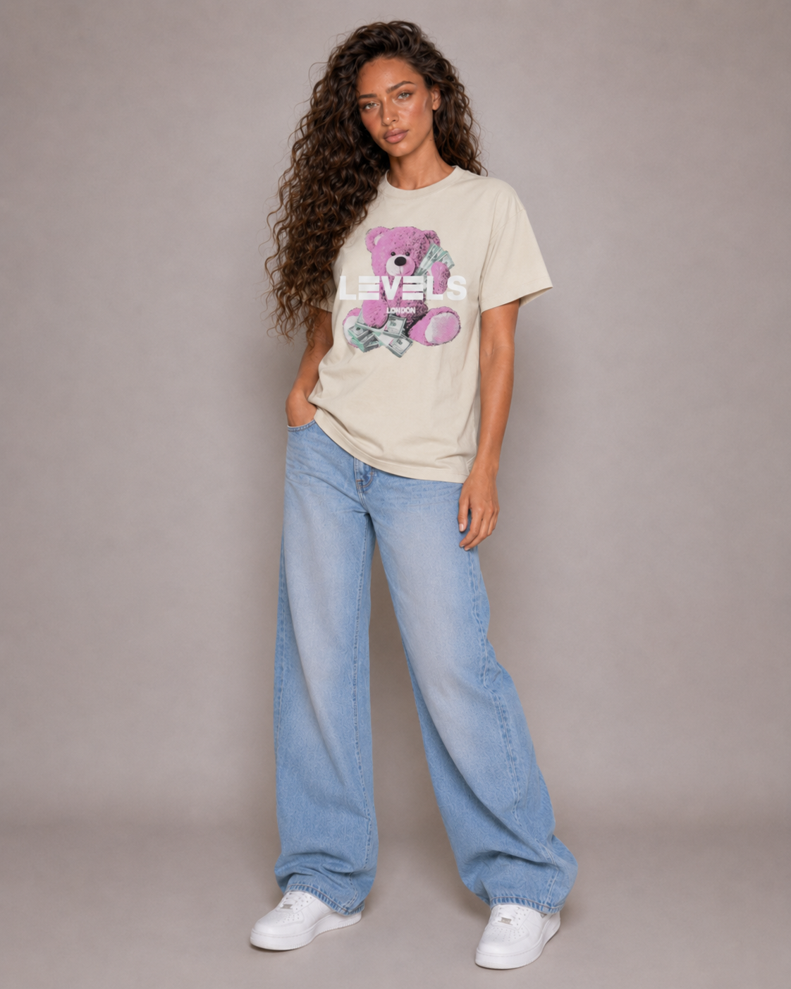 The Money Bear Oversized T-shirt in four colours