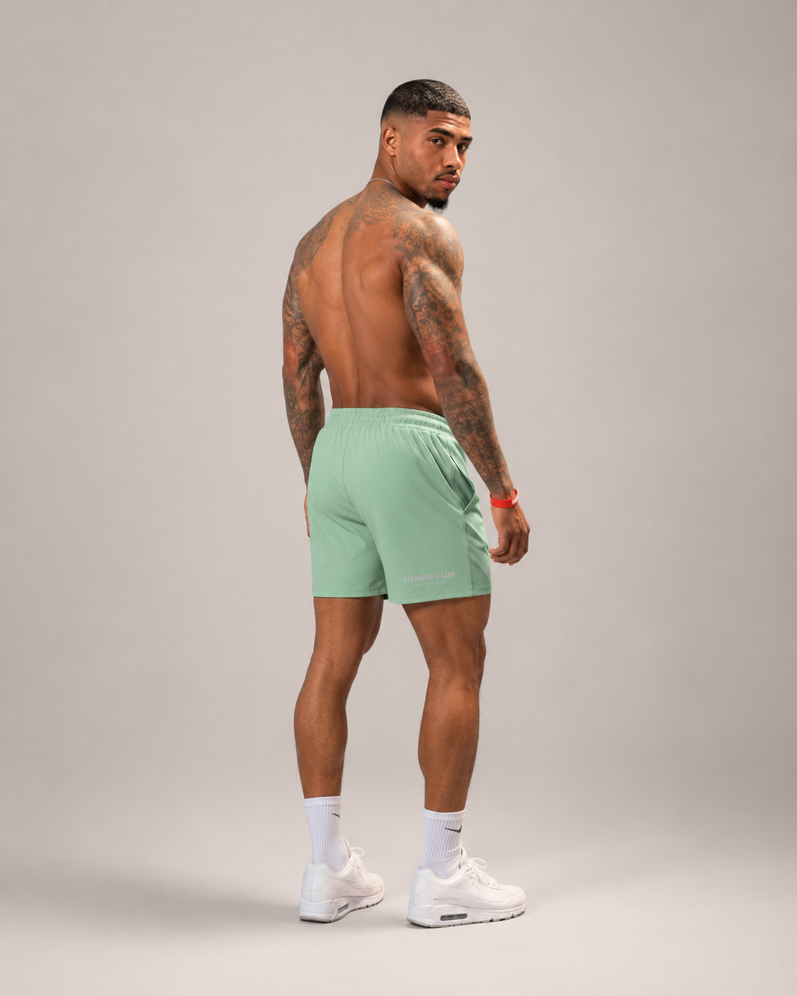 Surge performance shorts in Mint Green