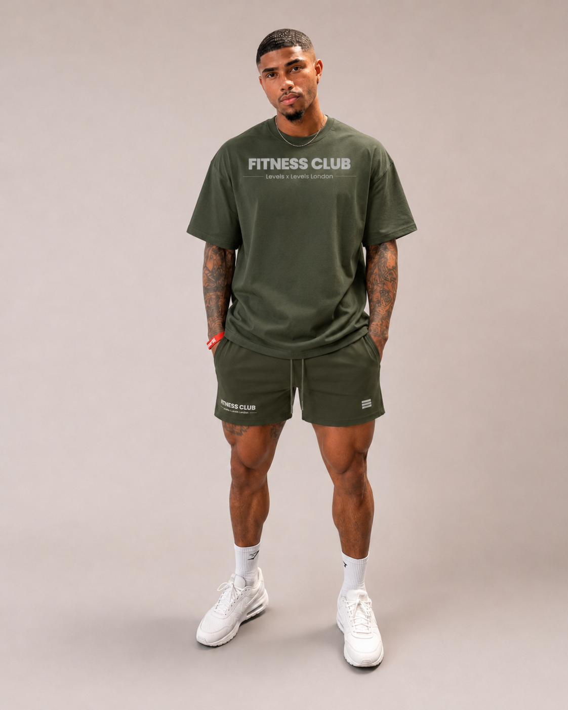 Surge performance shorts Khaki