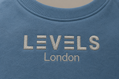 Boxy Embroidery Crewneck Fleece Hoody in 5 colours