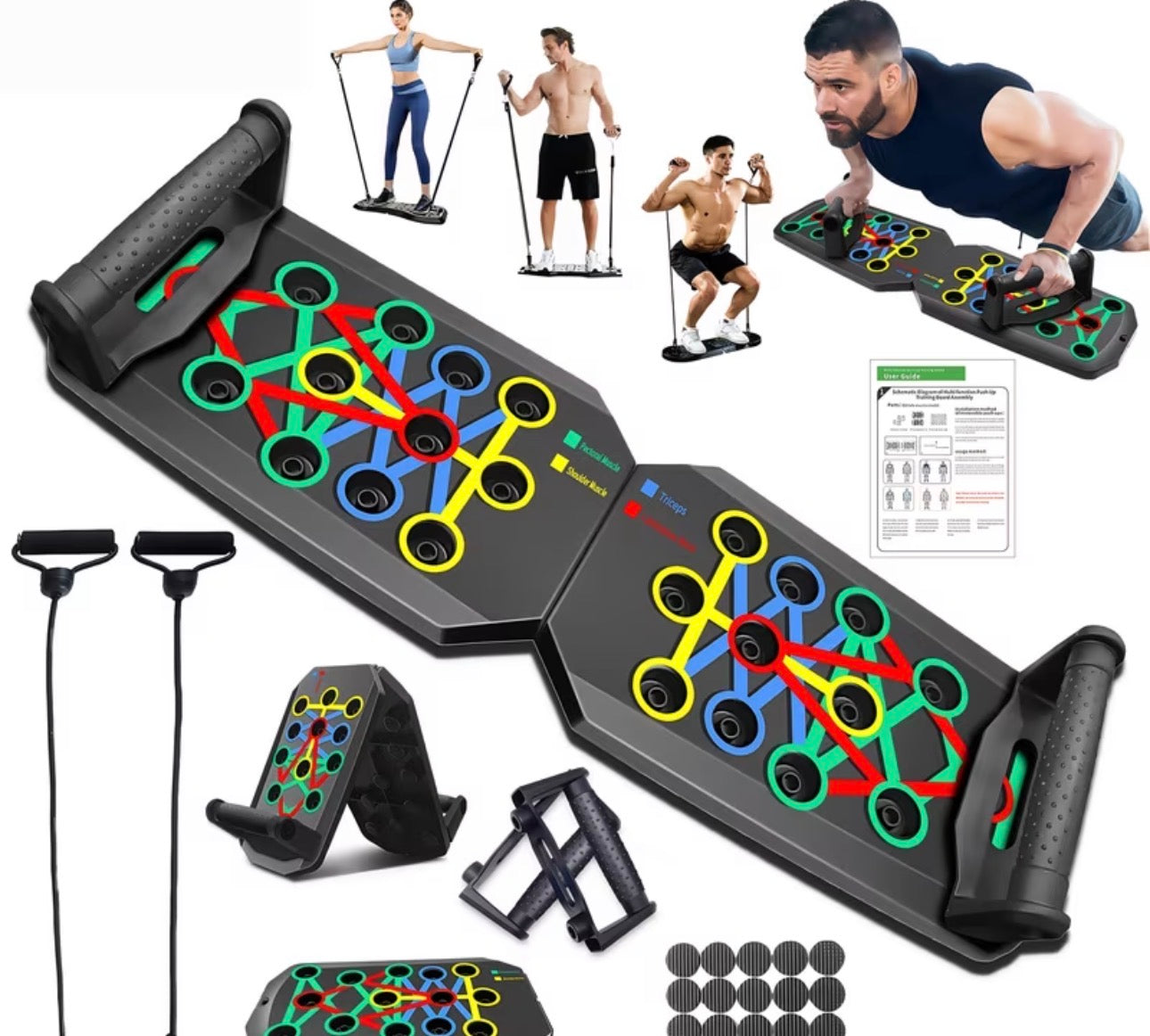 Multifunctional fitness board