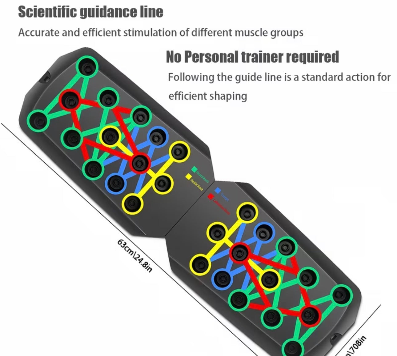 Multifunctional fitness board
