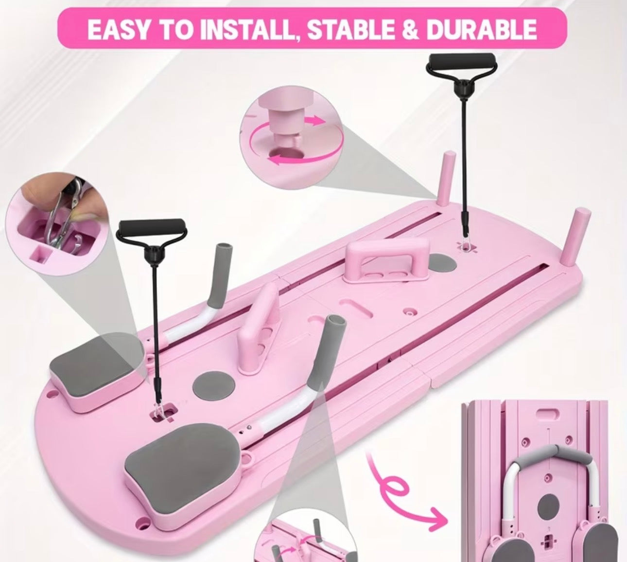Multifunctional 8 in 1 complete body workout board