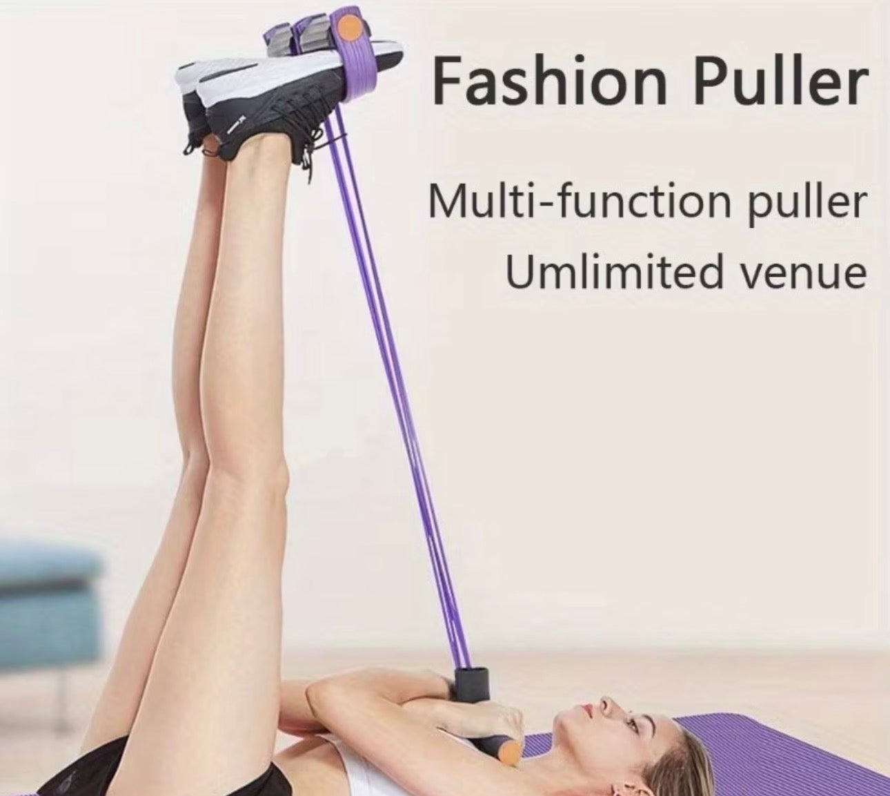 High tension six-tube resistance band