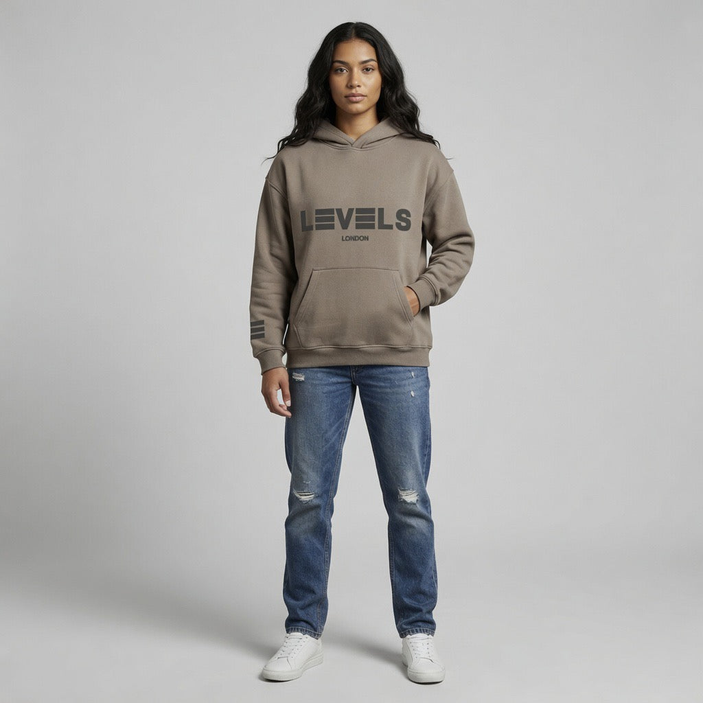 Oversized The Bloc Fleece Hoodie in two colours