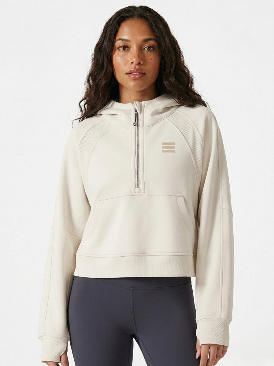 Ember Cropped Hoodie in four colours