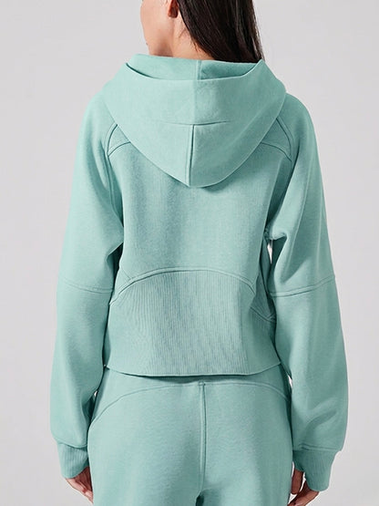 Ember Cropped Hoodie in four colours