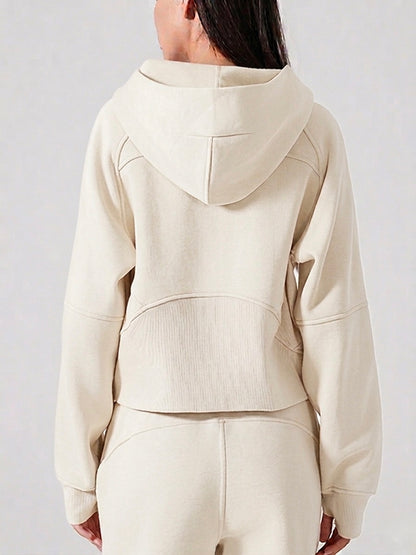 Ember Cropped Hoodie in four colours