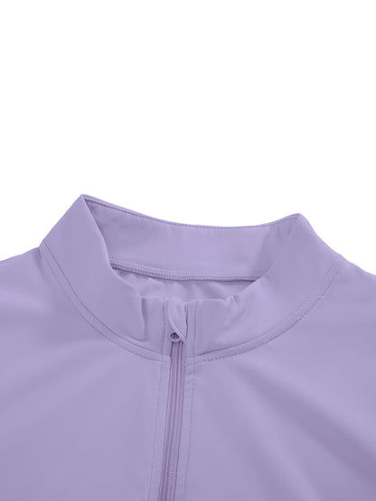 Violet Contour Zip-Up Jacket in two colours