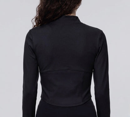 Violet Contour Zip-Up Jacket in two colours